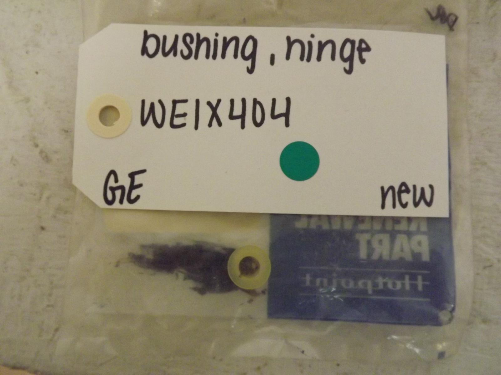 GE Dryer WE1X404 Bushing, Hinge New GE Dryer WE1X404 Bushing, Hinge New